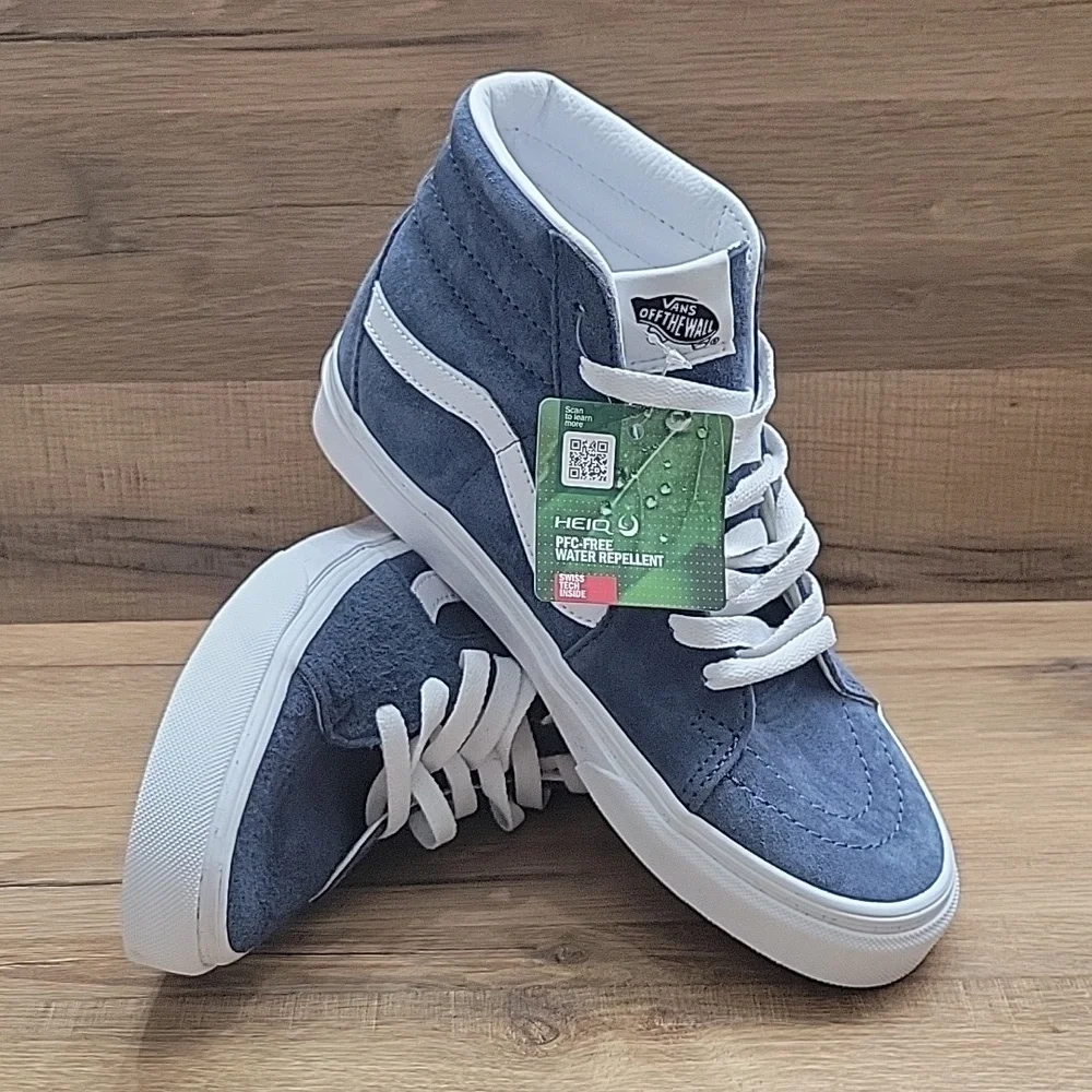 Van's SK8-Hi Brand new in the box authentic uper leather .